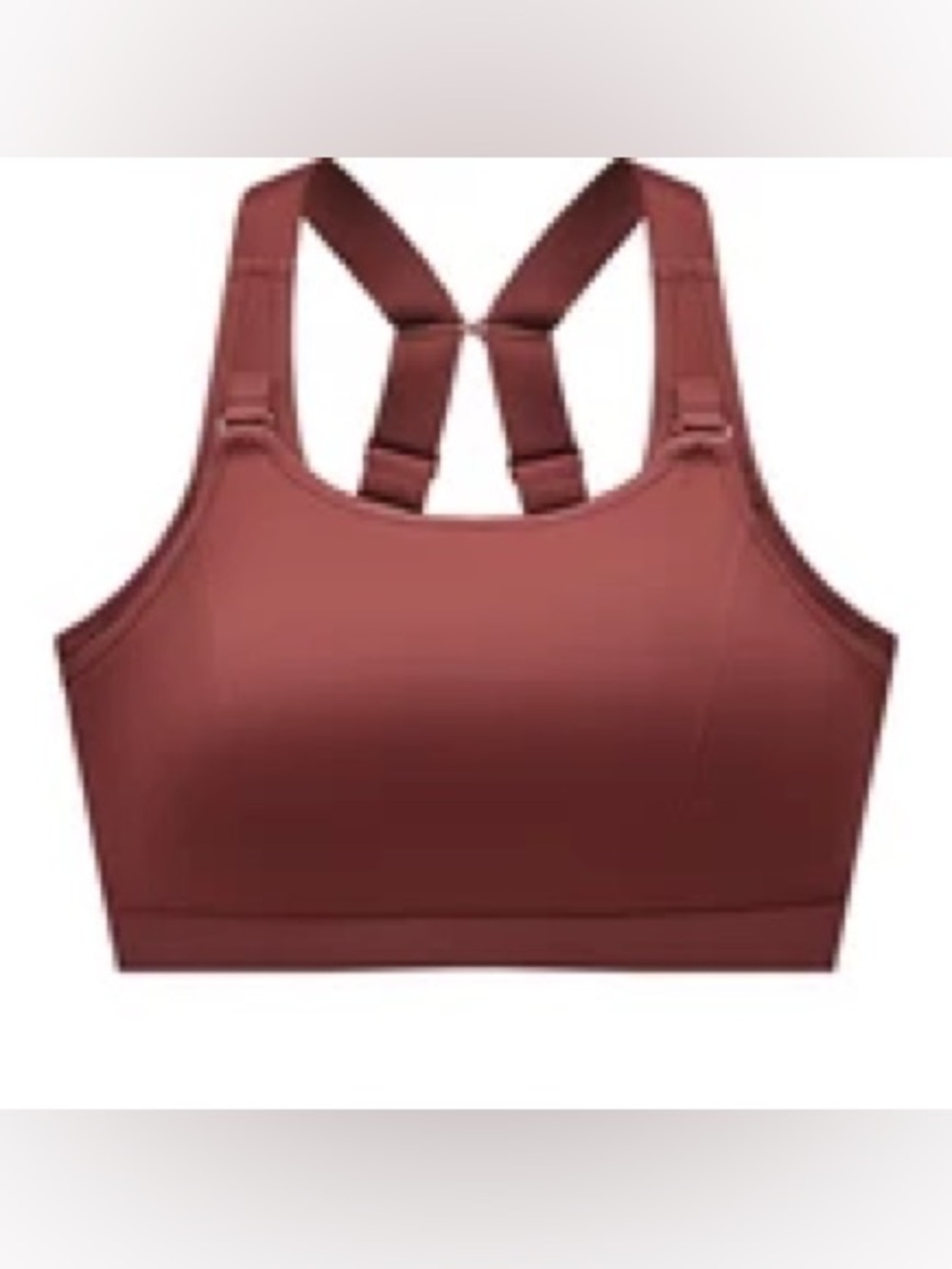 Understance Pulse Wireless Unpadded Sports Bra - Merlot